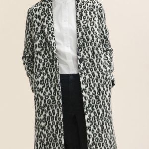 Maje | Leopard Print Coat